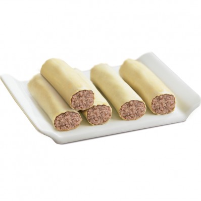 Canelones Carne Meson Priela 48Und./Caja 1X2.4Kg.