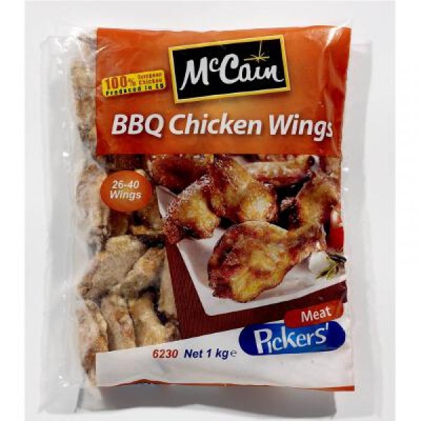 Pollo Alitas Barbacoa Mccain 5X1Kg -