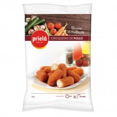 Croquetas Casera Pollo Priela 4X1Kg.