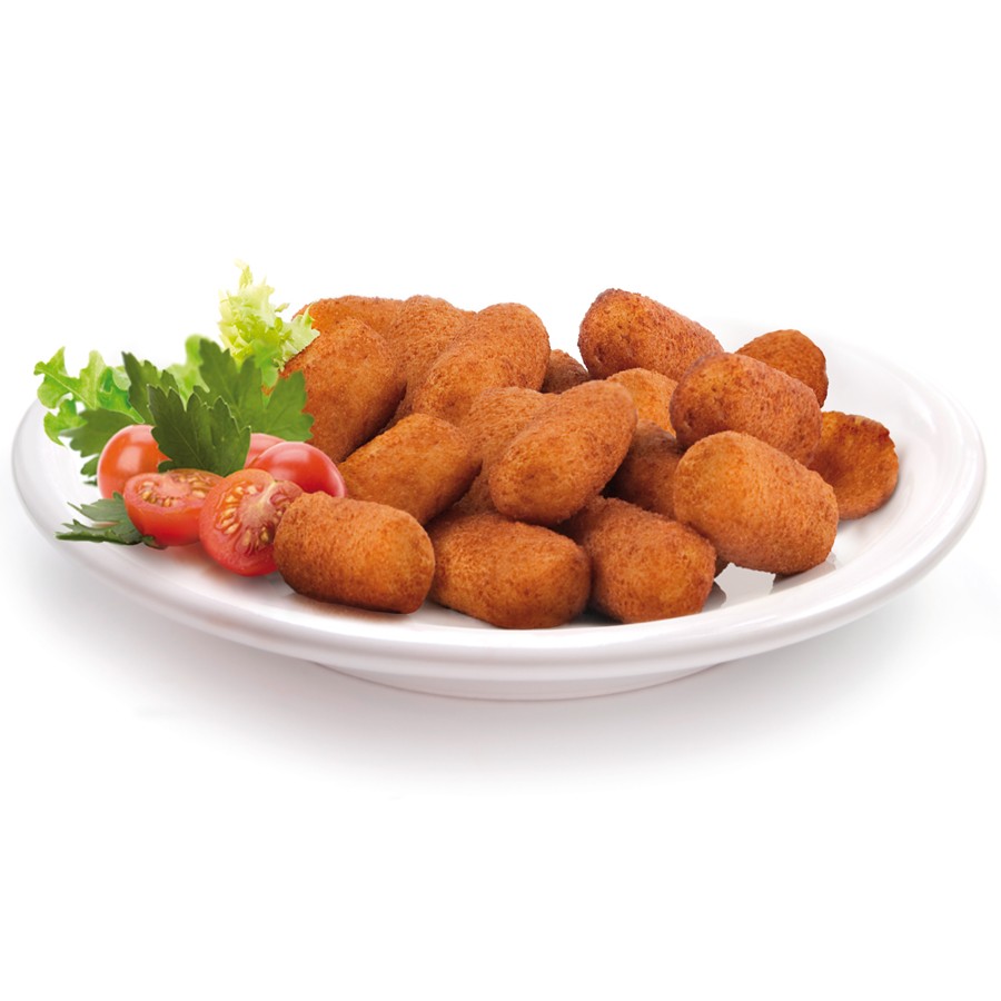 Croquetas Mini Jamon Priela 4X1Kg.