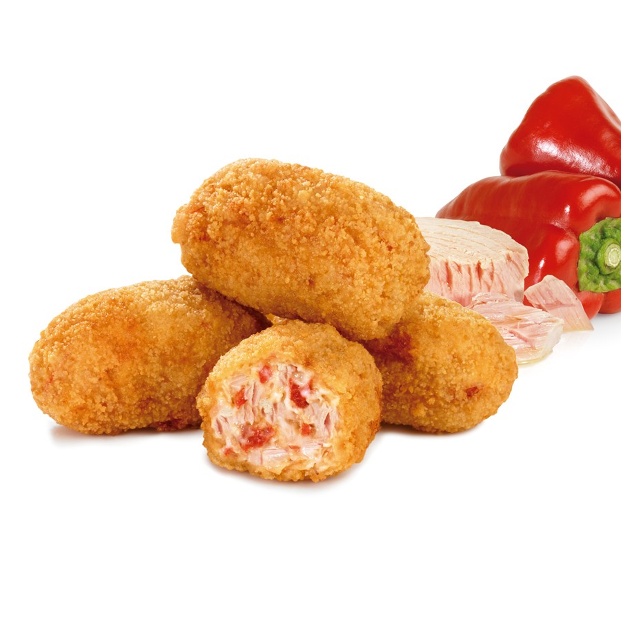 Croquetas Atun Y Piquillo Meson Priela 4X500Gr.