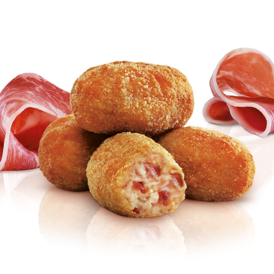 Croquetas Jamon Iberico Meson Priela 8X500Gr.