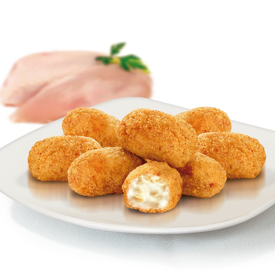 Croquetas Pollo Abuela Priela 4X1Kg.