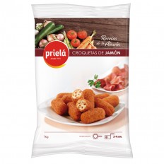 Croquetas Jamon Abuela Priela 4X1Kg.