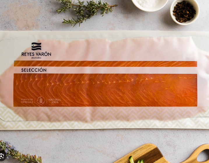 Salmon Ahumado Recortes Congelado 1Kg [12 Ud/Caja][vta unidad]