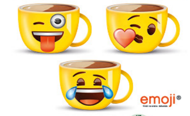 Taza Emoji Vainilla-Choco 120Ml [12 Ud/Caja] [Vta. Caja]