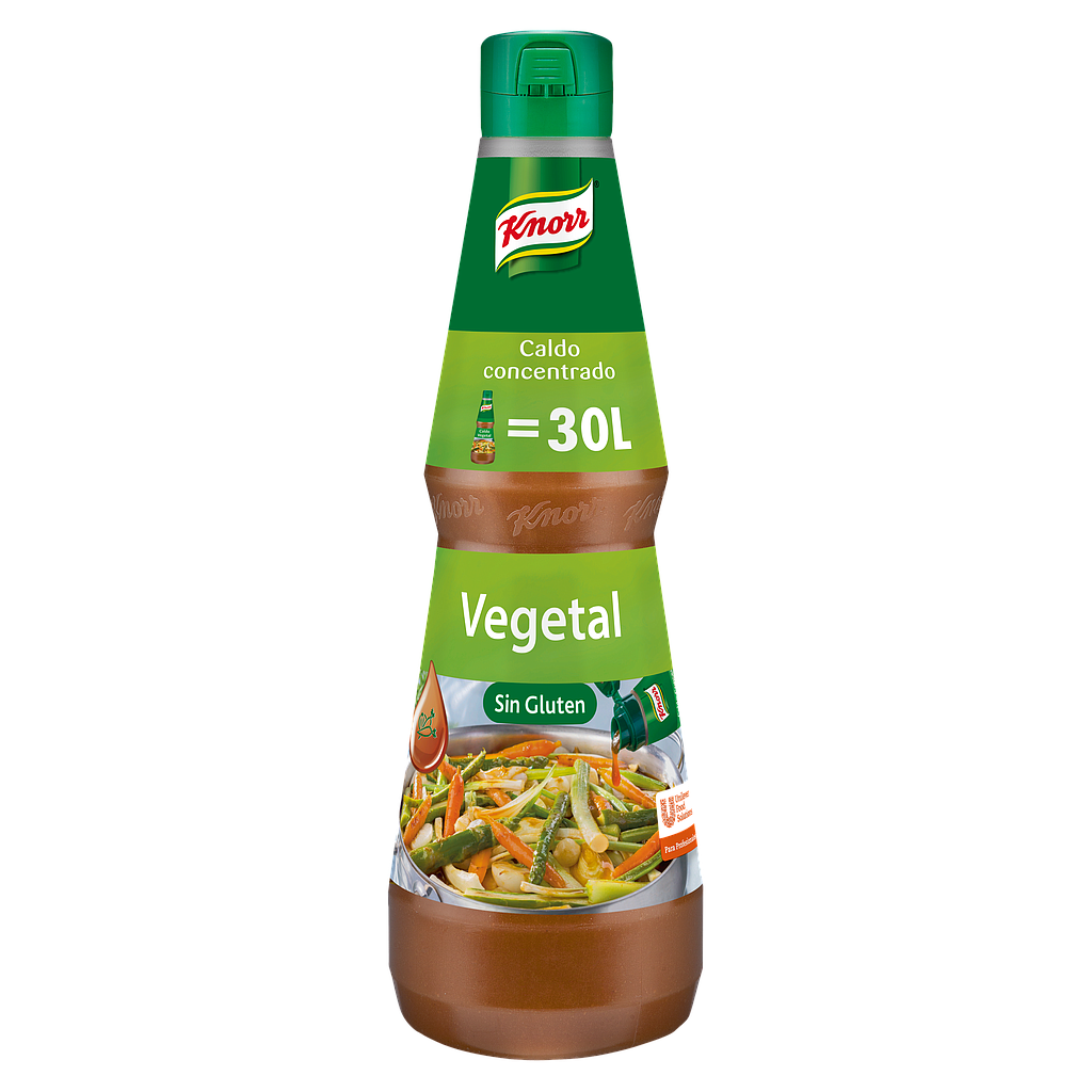 Caldo Liquido Concentrado Verdura 1L .. [6 Ud/Caja] [Vta. Unidad] - Knorr