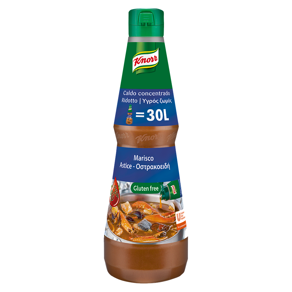 Caldo Liquido Concentrado Marisco 1L .. [6 Ud/Caja] [Vta. Unidad] - Knorr