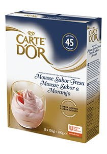 Carte D'Or Mousse Fresa 45Rac 690G .. [6 Estuches/Caja] [Vta. Unidad]