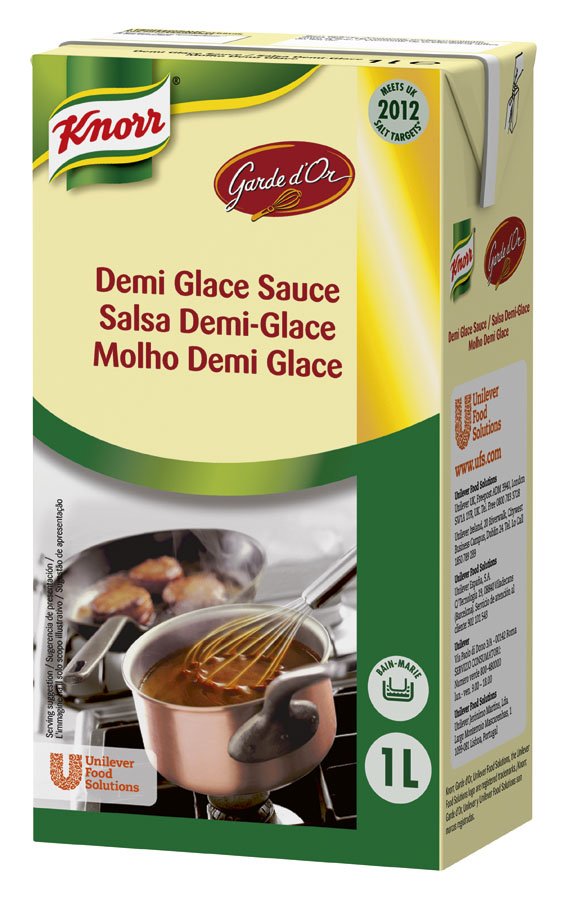 Garde D'Or Salsa Demiglace Brick 1L [6 Ud/Caja] [Vta. Unidad] - Knorr