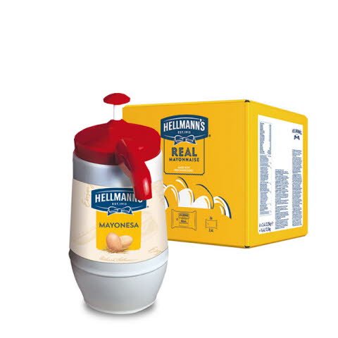 Mayonesa Press 2,5L ..  [6 Ud/Caja] [Vta. Caja] - Hellmann'S