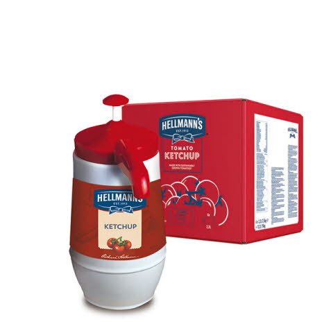 Ketchup Press 2,5L .. [6 Ud/Caja] [Vta. Caja] - Hellmann'S