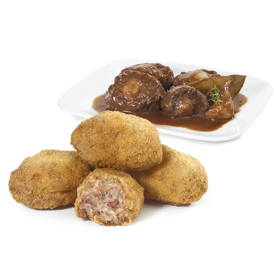 Croqueta Rabo Toro Priela 4X500Gr.