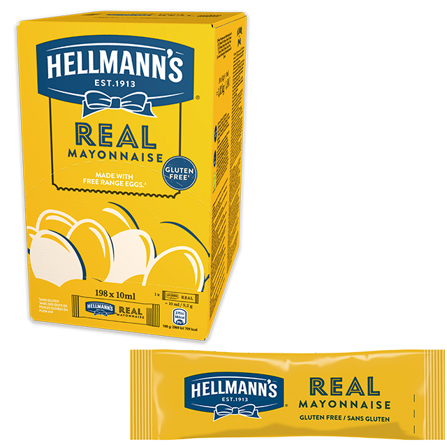 Mayonesa Porciones 10Ml .. [198 Ud/Caja] [Vta. Caja] - Hellmann'S