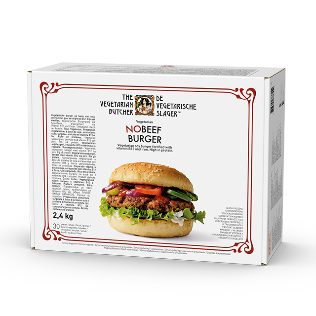 Tvb Hamburguesa Noternera Vegan 113Gr - The Vegetarian Butcher [20 Ud/Caja] [Vta. Caja]