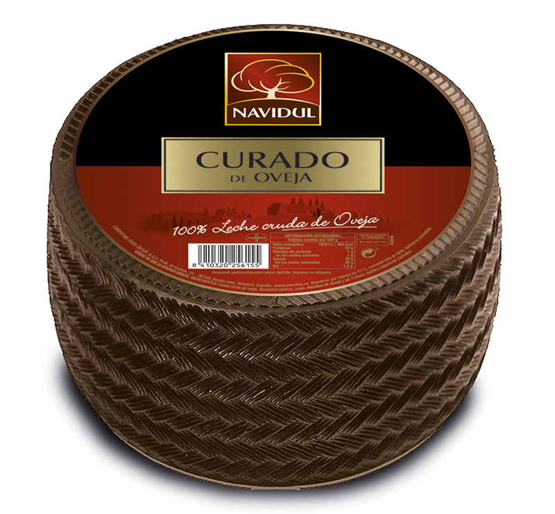 Queso Rueda Curado Oveja 100% Navidul 3Kg/Aprox. * [2 Ud/Caja] [Vta. Unidad]