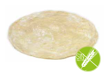 (E) Base De Pizza 30Cm 135Gr Sin gluten [Vta/Caja]