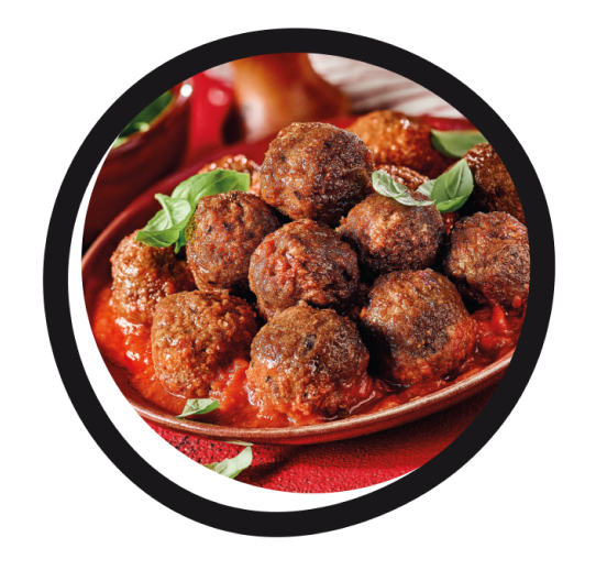 Albondigas 0% Carne 1X2Kg [Vta/Caja]