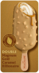 Magnum Double Gold Caramel Billionaire Imp 85Ml [20 Ud/Caja] [Vta. Caja] P