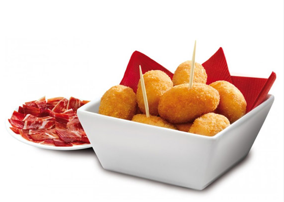 Croqueta Mini Jamón Ibérico 10g 3x1kg [Vta. Caja]