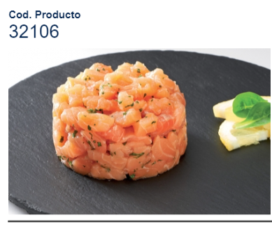 Tartar De Salmon 20x100grs 2kg P.C.S