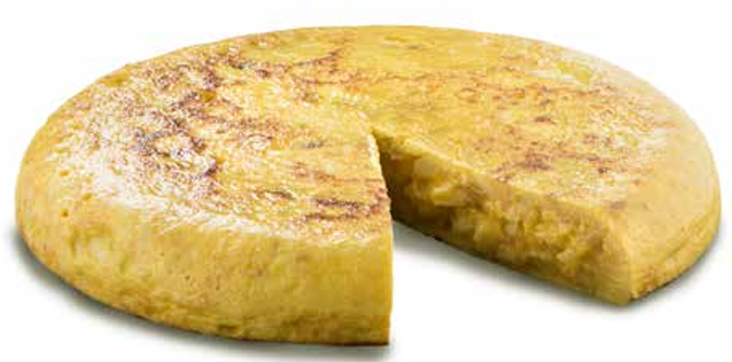 (E) Tortilla De Patata C/Cebolla 1.3kg [8un/caja][vta/caja]