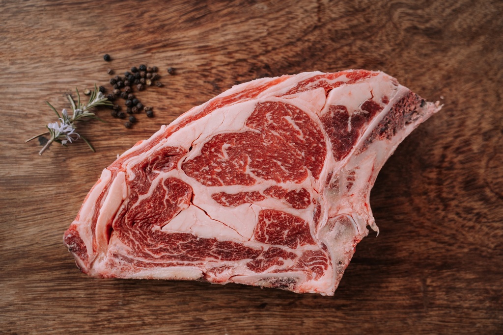 Vaca de Pasto Excellence Chuleton 1Kg C/Tapa Cong. [6un/caja][vta/un]