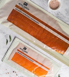 [RVM007] Salmon Ahumado Plancha Precortado 1,1-1,4Kg Fresco Reyes Varon *