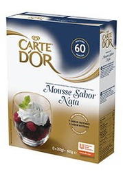 [19845801] Carte D'Or Mousse Nata 60Rac 600G .. [6 Estuches/Caja] [Vta. Unidad]